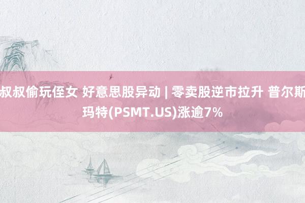 叔叔偷玩侄女 好意思股异动 | 零卖股逆市拉升 普尔斯玛特(PSMT.US)涨逾7%